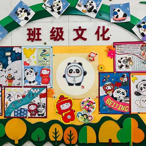 方寸蕴乾坤 精彩文化墙—海港四中小学部班级文化墙展示活动