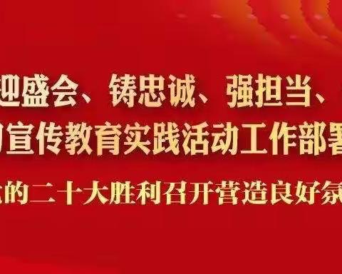 “迎盛会、铸忠诚、强担当、创业绩”———陈官屯镇教育服务中心党总支召开主题学习宣传教育实践活动工作部署会