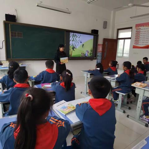 让阅读走进心里——广饶县第二实验小学二年级五班第一次读书推介会开始啦