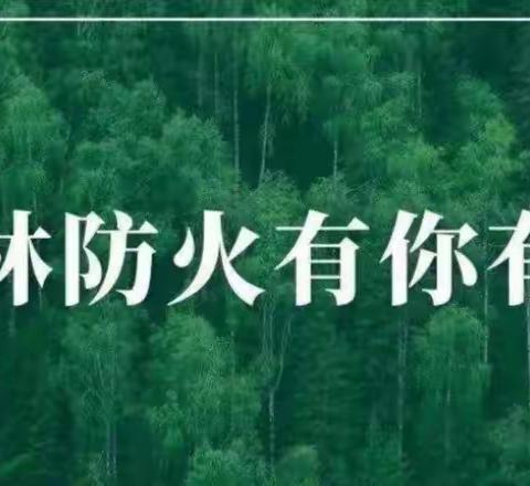 森林防火    有你有我