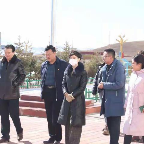 州考核组来我县开展2021年度教育发展目标责任考评和2022年春季开学专项督导检查