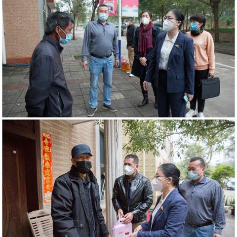 海口市烟草专卖局（公司）班子成员到会南村委会开展走访慰问送温暖活动
