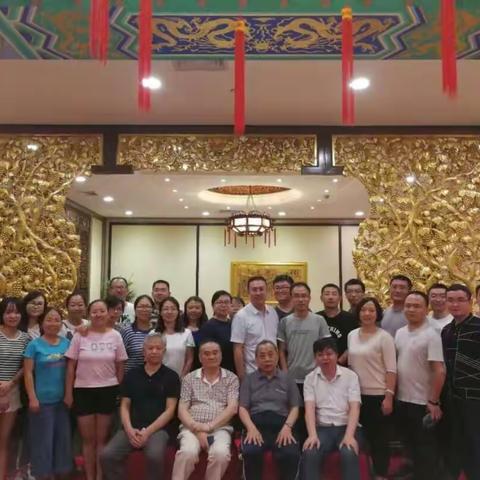 益学教育竞赛部教练员合影