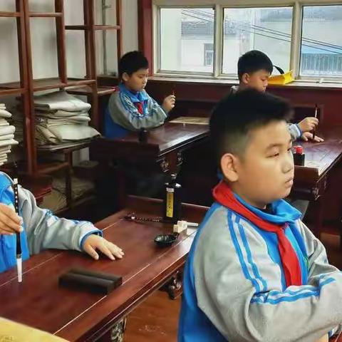 热电小学软笔书法社团