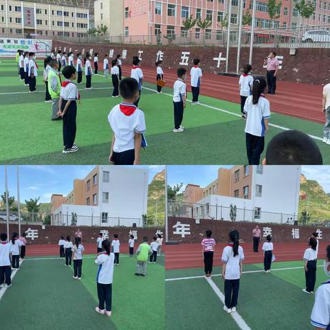 六道河中学教育集团青松岭小学读书节朗诵活动