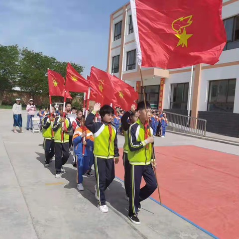 红领巾心向党——西屯学区小村小学开展庆祝中国共产党成立100周年暨2021年“六一”国际儿童节活动