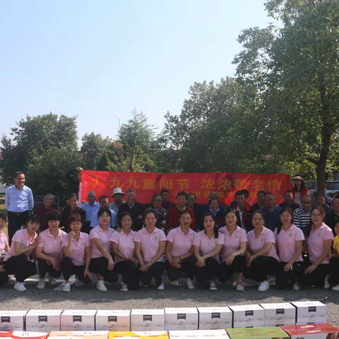 团林乡开展重阳慰问活动