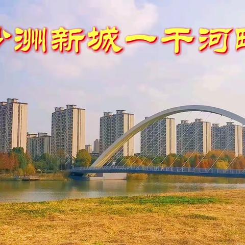 沙洲新城一干河西侧的沙洲中学北校区将于2022年8月落成。