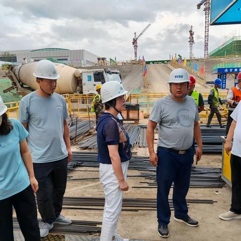 临夏州建设工程质量安全县市交流检查第三检查组莅临康乐县检查指导工作