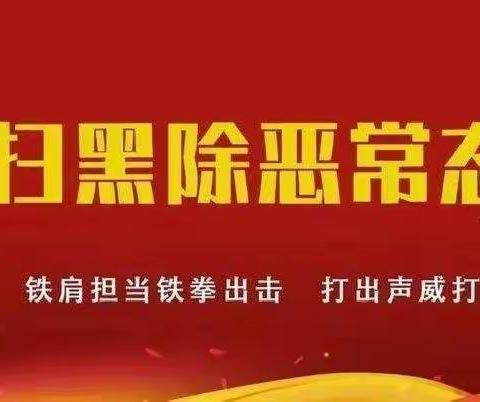 武城县第四实验小学常态化推进扫黑除恶斗争宣传情况