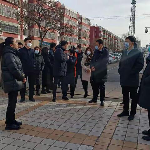 成安县委副书记索剑峰一行莅临滦河街道晨光南里社区观摩考察文明城创建工作