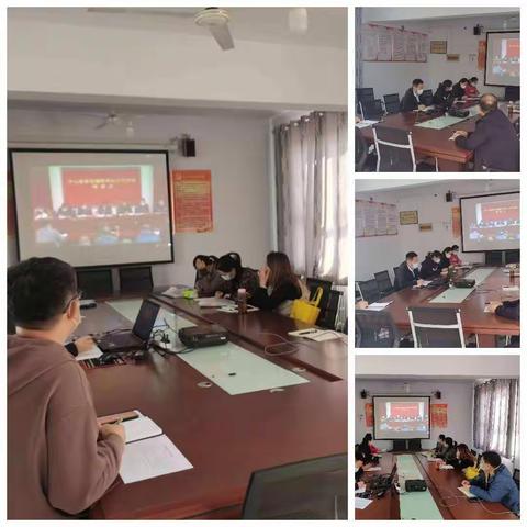大吾乡中心学校履职评价推进会       再学习再安排，查漏补缺，高标准迎检