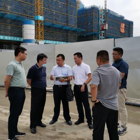 区领导调研服务重点项目及“双百双千”企业