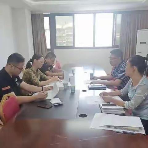 区一线考核督查组莅临城门镇指导经济指标工作推进会