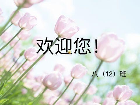 家校共建——八（12）班家长会