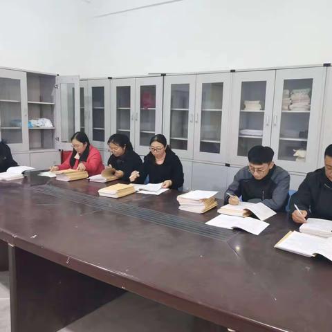 善堂镇第一初级中学开展教案展评活动