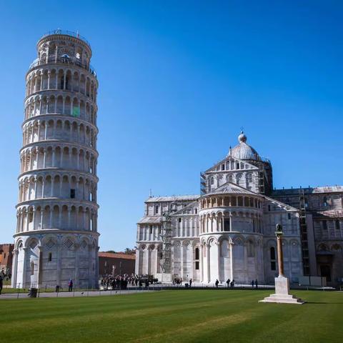 欧洲行之比萨斜塔，欲倒不倒的建筑奇迹