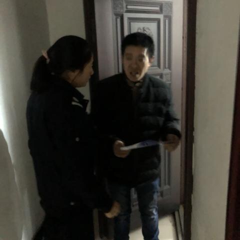 横店电子工业园区组织流动人口清查