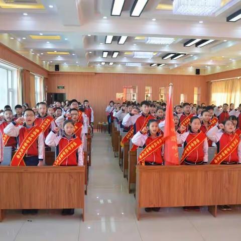 长春市绿园区锦程学校“传承雷锋精神、参与志愿服务、建设幸福锦程”——雷锋志愿者活动启动仪式