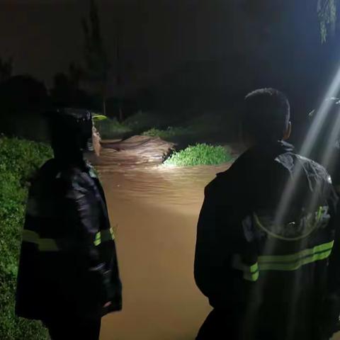 高举旗帜、响应号召、雨情就是号角 汛情就是命令。