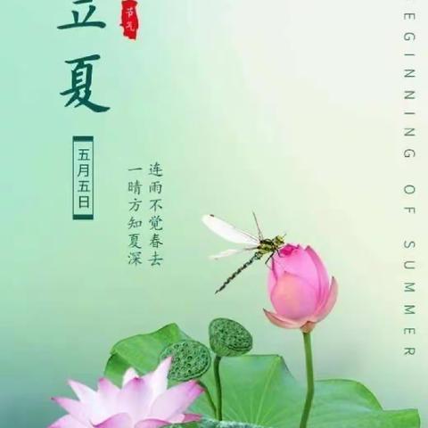 节气篇——相约立夏美好时光