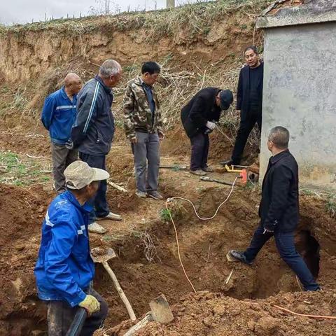 黄山村小山沟自来水供水主管道改造工程初步完工