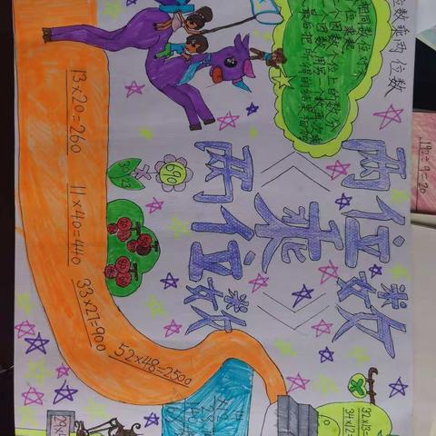 主动落实“双减” ，把数学画出来——临河六小四年级组“画数学”实践心得