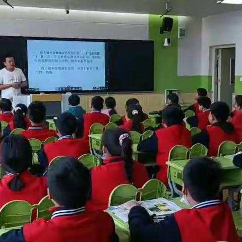 “青蓝结对 同勉共进”时楼小学科学组“师徒结对”汇报课