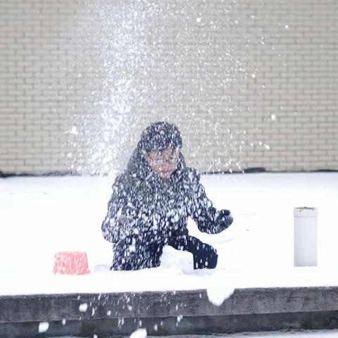 2018年第一场雪。