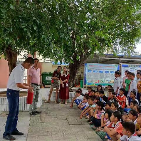 消防演练坚持做，安全意识记心间——崖州区雅安小学消防安全演练