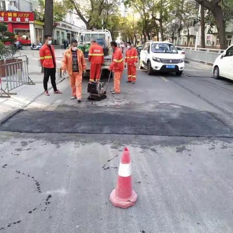 2021年11月10日市政中心养护科工作日志