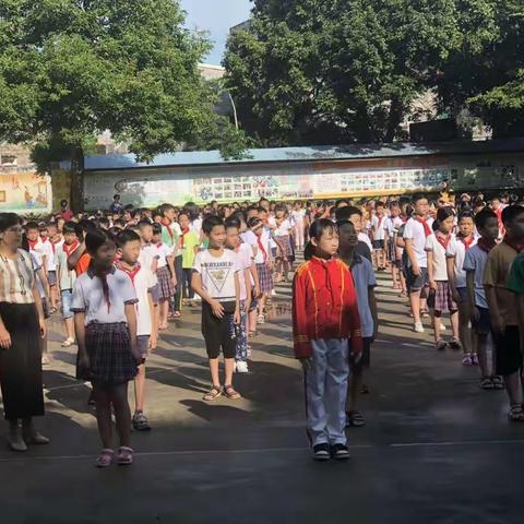 2018——2019阳春市春城街道第三小学开学典礼