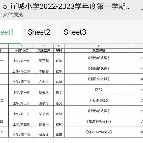 教与研携手，学与思并肩——记六年级组公开课活动