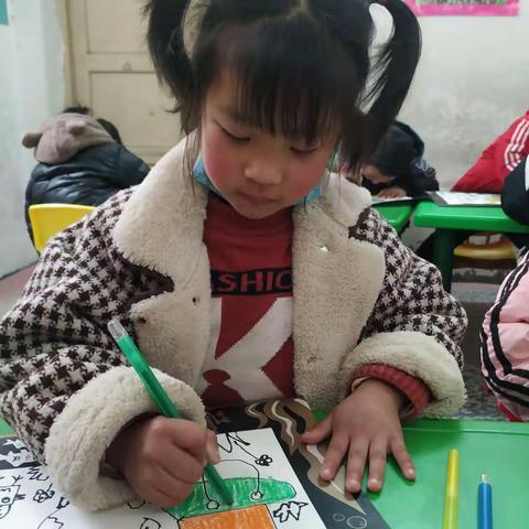 庞老师幼儿园神墨绘画班开课啦！