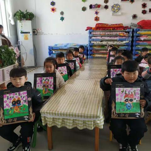新星幼儿园神墨绘画班开课啦！！！