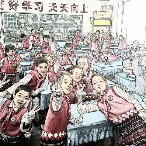 妈妈的世界很小，只装满了我们。