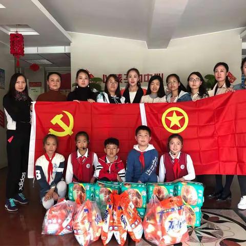 走进福利院—北小街小学党团队联合开展志愿服务活动