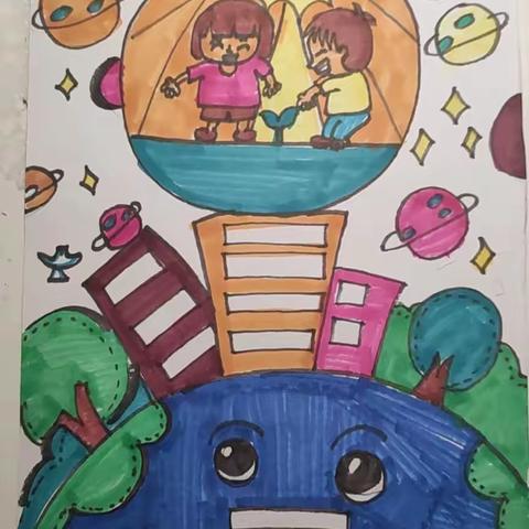 科技实现梦想 创新成就未来——四年级(4)班科技艺术节作品展