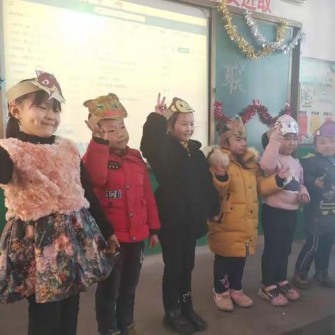 段家窑学校元旦联欢活动