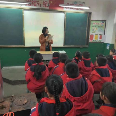 峪来中心校段家窑学校教师朗诵活动记录