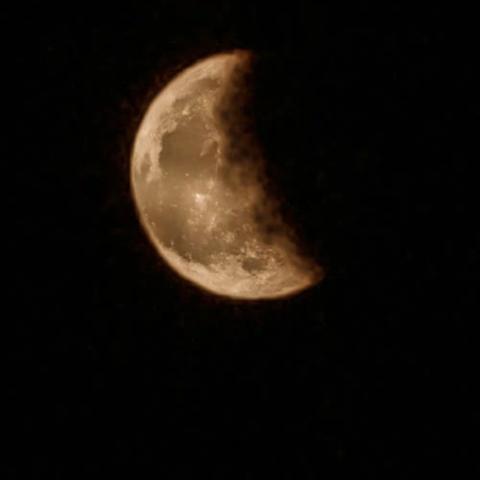 观象山观红月亮、月全食复原的演变过程（20221108）