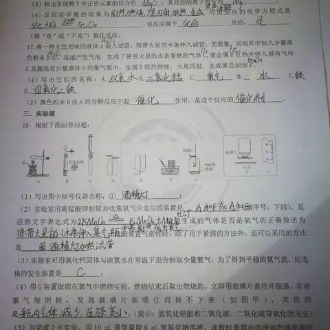 王辰昱 1月21日——1月27日化学反馈作业