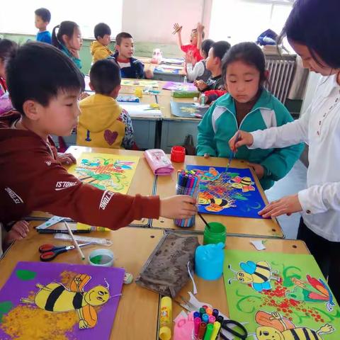 峪口小学乡村少年宫活动集锦