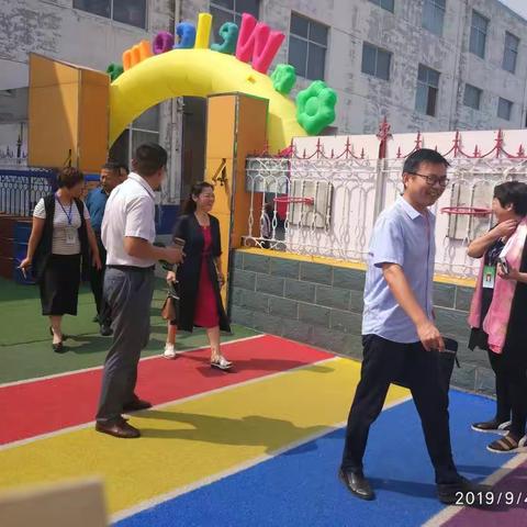 以检促进——州城中心幼儿园开学初迎接教体局检查指导工作