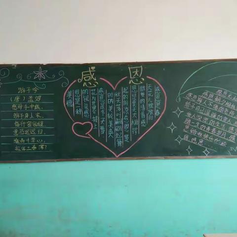 张王文黑板报――写给自己的三月