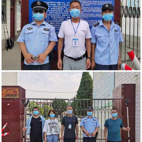 “护学岗”撑起“平安伞 ”