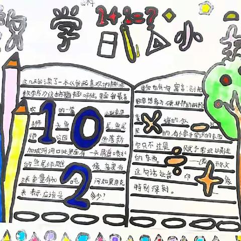 四年级数学小报