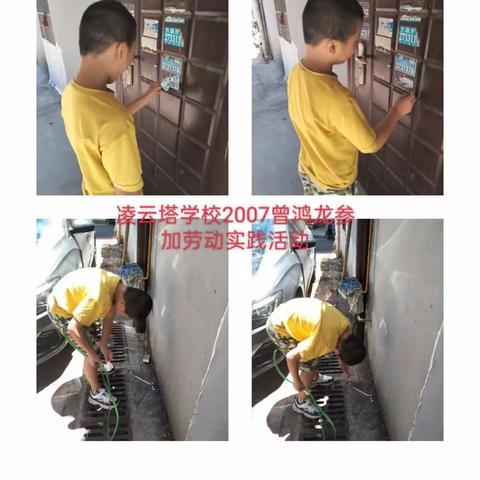 充实一“夏”，“暑”我最棒              凌云塔小学2007班曾鸿龙始惊三伏尽…（副本）