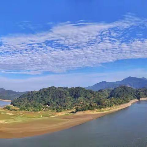 西淠河再现流波古渡美景