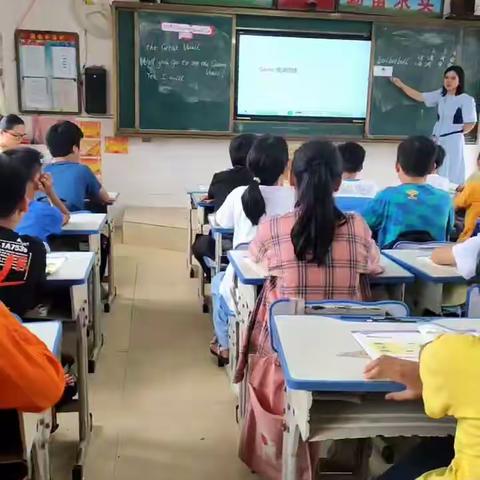 卖酒镇小学中年级英语教研